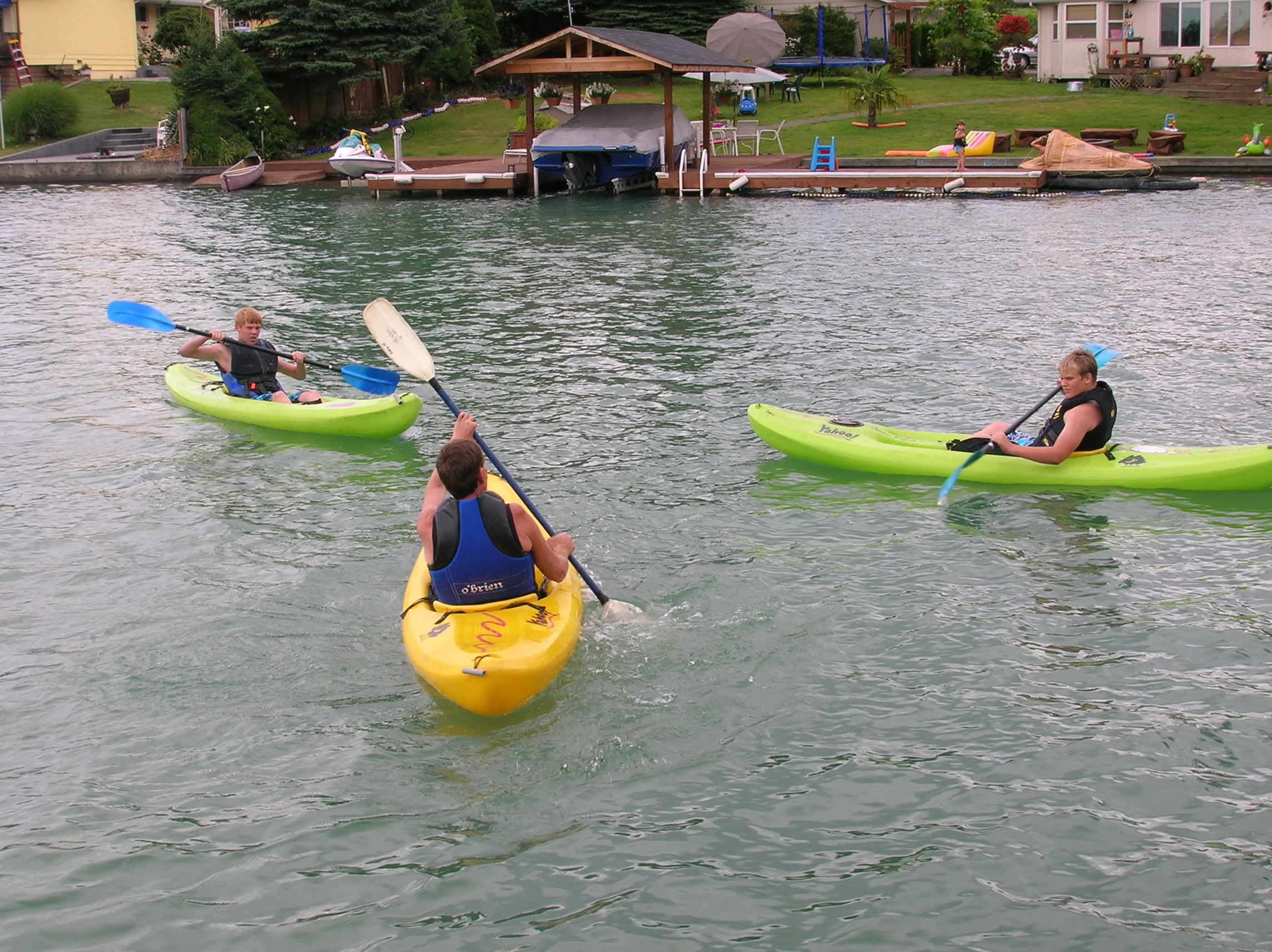 Kayaking